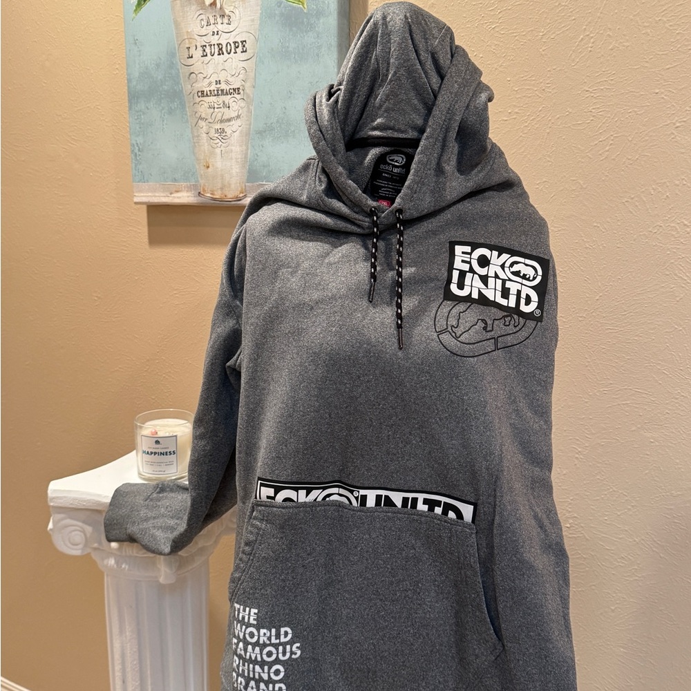 Ecko Unlimited Charcoal Hoodie